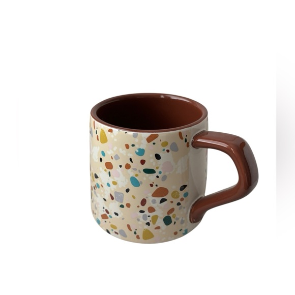 Vtg Mid-Century Modern Terrazzo Ceramic Mug - Picture 5 of 6